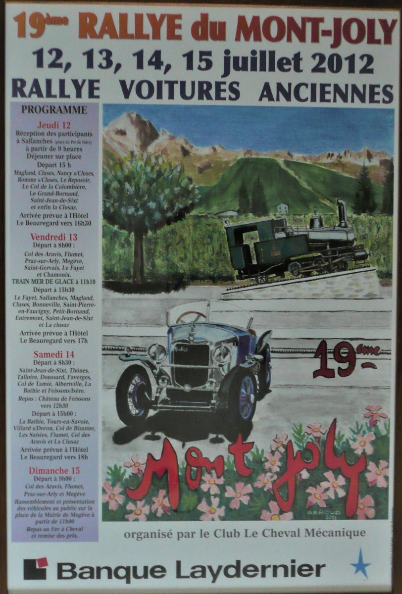 Le Rallye du Mont Joly 2012