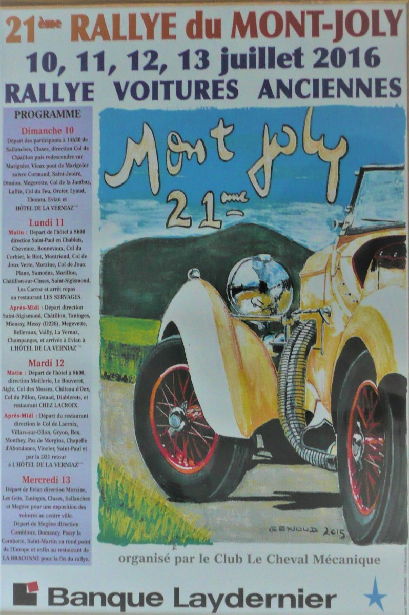 Le Rallye du Mont Joly 2016