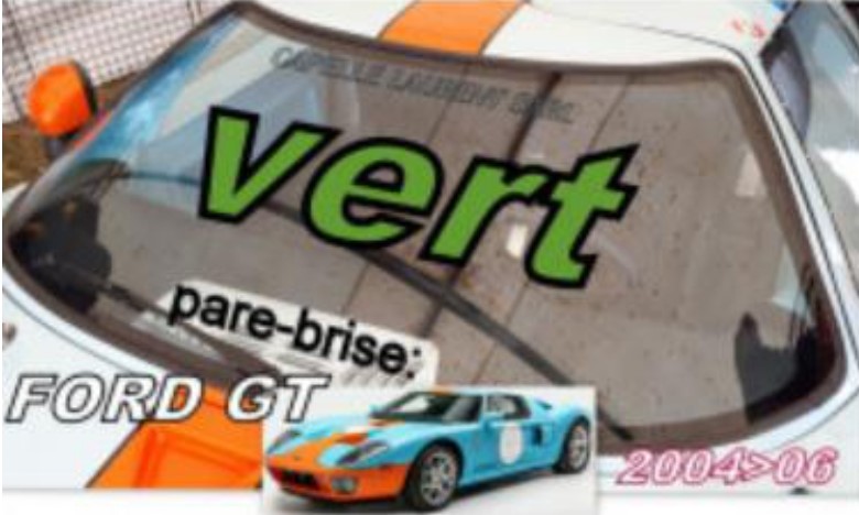 Tous les pare-brise, lunettes arrière et vitres latérales pour voitures anciennes.