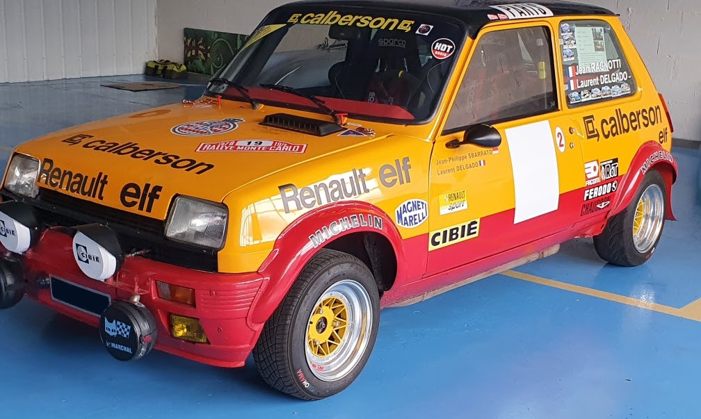 RENAULT R5 alpine calberson  