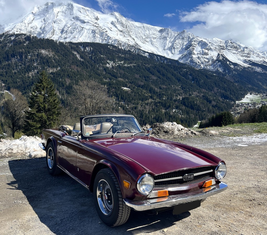TRIUMPH TR6 CC (modèle US)