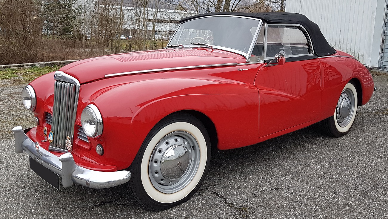SUNBEAM alpine MK1 roadster  