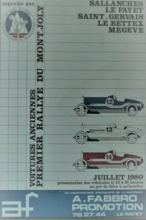 Le Rallye du Mont Joly 1980